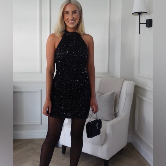 Adrianna Papell Beaded Mini Dress - Picture 11 of 15